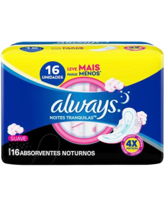 ABS ALWAIS SUAVE OTURNO 16UNI