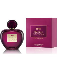Perfume Feminino Antonio Banderas Her Secret Temptation Eau de Toilette 80ml
