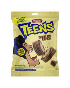 BISC RECH CHOC BRANC TEENS 80G