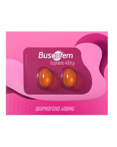 Buscofem 400mg 2 Cápsulas Moles 