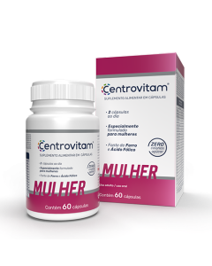 CENTROVITAM MULHER 60 COMP