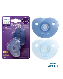 Chupeta Avent Smoothie 0-3 Meses Azul 2 Unidades
