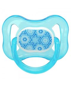 Chupeta Kuka Color Azul Ortodontico Tamanho 1 