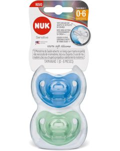 CHUP NUK SOF FLE 0-6 AZ KIT 2U