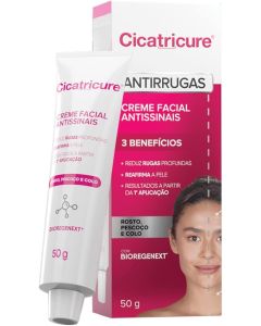 CICATRICURE ANTIRUGAS CR 60G