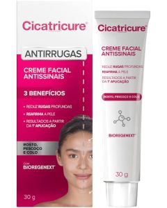Creme Facial Cicatricure Antissinais 30g
