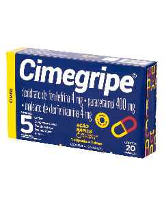 CIMEGRIPE CX 20 CAPS