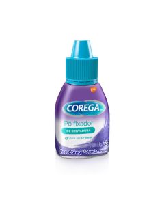 Pó Fixador de Dentadura Corega Sabor Menta 22gr