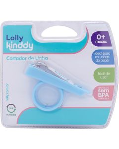 Cortador de Unha Infantil Lolly Azul
