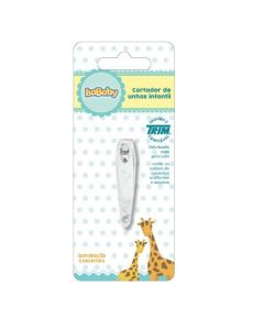 Cortador de Unhas Infantil Isababy Trim Inox 1 unidade
