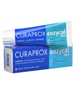 Creme Dental Curaprox Enzycal Zero Flúor 75ml