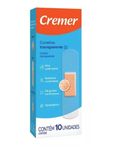 CURATIVO CREMER TRANSP 10UN