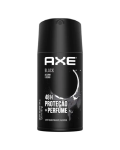 Desodorante Masculino Aerosol Body Spray Axe Black 152ml