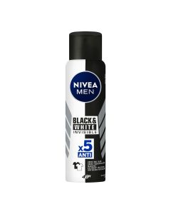 Desodorante Aerosol Nivea Men Invisible Black & White 150ml