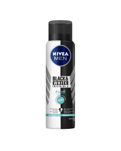 Desodorante Aerosol Nivea Men Black&White Invisible Fresh 150ml