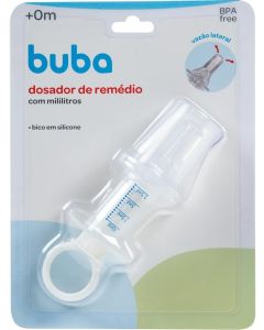 Dosador De Remedio Branco Buba 10ml