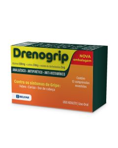 Drenogrip 12 Comprimidos 