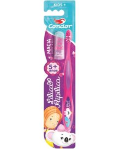Escova Dental Condor Kids Lilica Ripilica 5 + anos Extra Macia