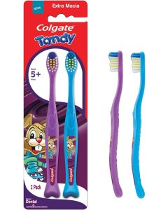 Escova Dental Infantil Colgate Tandy + 5 anos 2 unidades