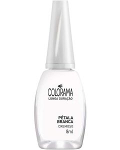 Esmalte Colorama Cremoso Pétala Branca 8 ml