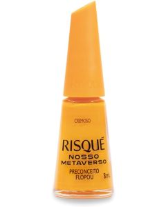 Esmalte Risqué Cremoso Nosso Metaverso Preconceito Flopou 8ml