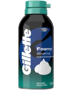 Espuma De Barbear Gillette Foamy Sensitive 175g