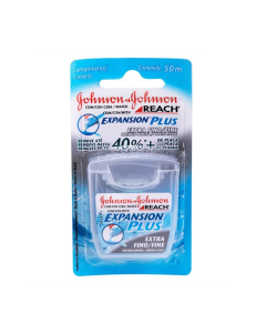 Fio Dental Johnson&Johnson Extra Fino Expansion Plus 50 Metros 