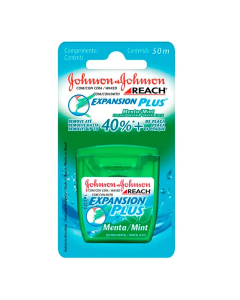 Fio Dental Johnson&Johnson Expansion Plus Menta 50m