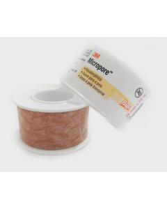 FITA MICROPORE BEG 25MM X10M