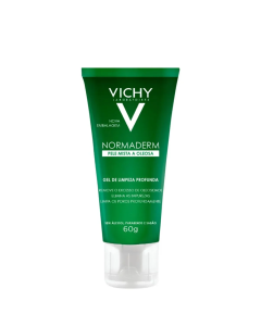 Gel de Limpeza Facial Vichy Normaderm Pele Mista a Oleosa 60g
