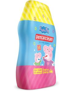 Gel Dental Infantil Dentalclean Sem Flúor Peppa Pig Mix de Frutas 100g