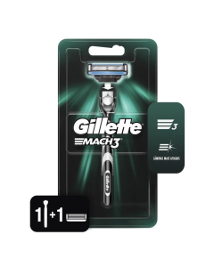 Aparelho de Barbear Gillette Mach 3 1 Unidade