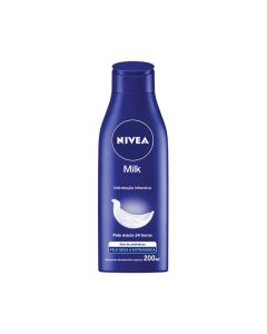Loção Deo-Hidratante Nivea Milk Pele Seca e Extrasseca 200Ml