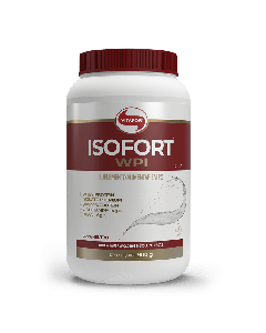 Whey Protein Isolado Vitafor Isofort 900g neutro