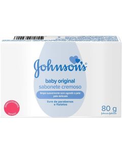 Sabonete em Barra Johnson's Baby Original 80g