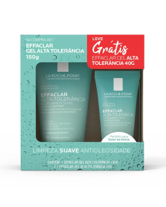 Kit Gel de Limpeza Facial La Roche Posay  Effaclar Alta Tolerância 150g + 40g 