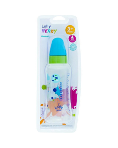 MAM LOLLY TRICOLOR AZUL 250ML