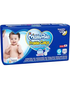 Fralda Descartável MamyPoko Fralda-Calça G 30 Unidades 