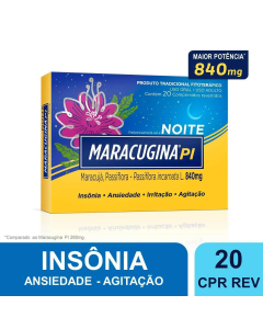 Maracugina PI 840mg 20 Comprimidos 