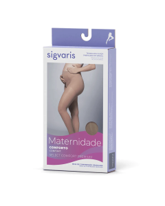 Meia Calça Gestante Sigvaris Select Comfort 20-30mmHg Natural Tamanho G2
