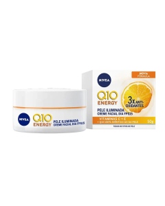 Creme Facial Nivea Antissinais Q10 Energy Fps 15 50g