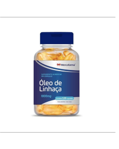 Oleo de Linhaça 1000MG C/60 Cápsulas