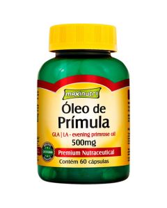 Óleo de Prímula 500mg 60 Cápsulas 