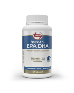 OMEGA 3 EPA E DHA 120 CAPSULAS