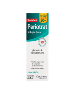 Periotrat Solução com Álcool Sabor Menta 250 ML