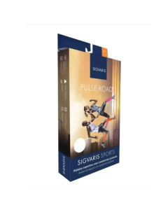 Polaina Esportiva Sigvaris Pulse Road 20-30mmHg Preta Tamanho M2 