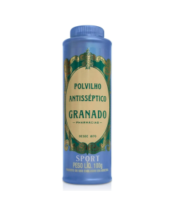 Polvilho Antisséptico para os pés Granado Sport com 100g