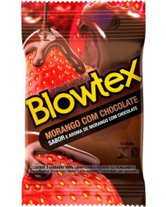 PRES BLOWTEX MOR CHOC 3 UNID