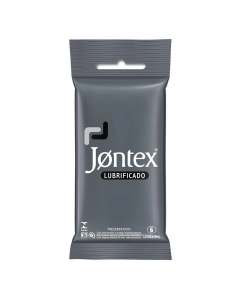 Preservativo Jontex Lubrificado 6 Unidades