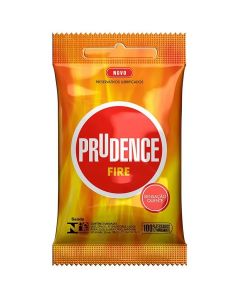 Preservativo Prudence Fire Com 3 Unidades